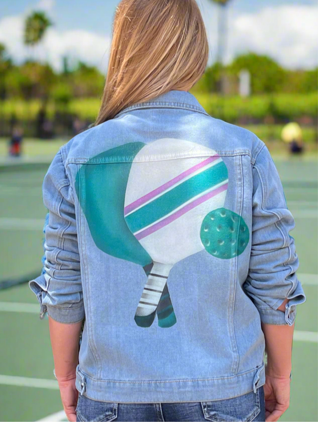 Airbrush Pickle Ball Jacket