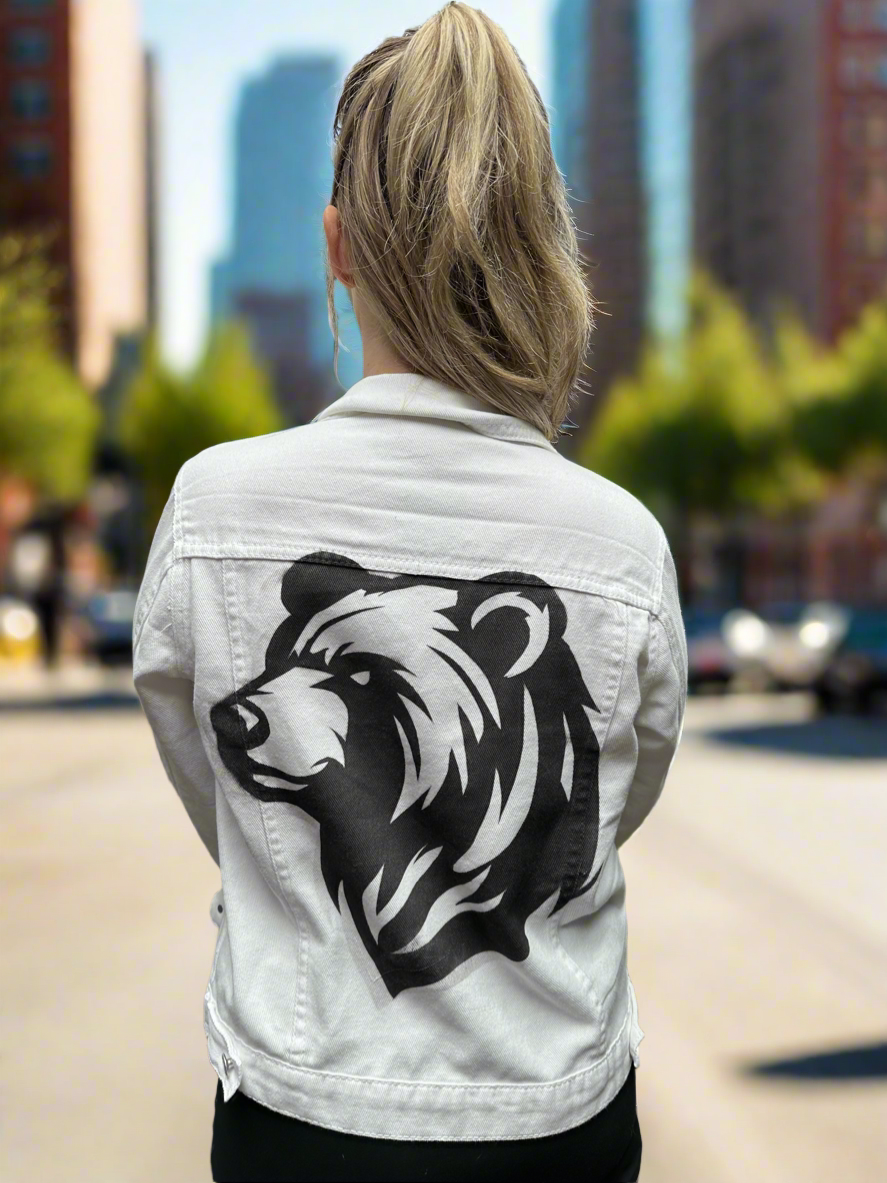 Airbrush Sporty Bear Jacket